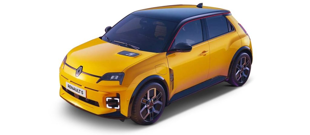 Renault 5 E Tech, Equipped With A Complete Instrument Panel Structure In Nafilean